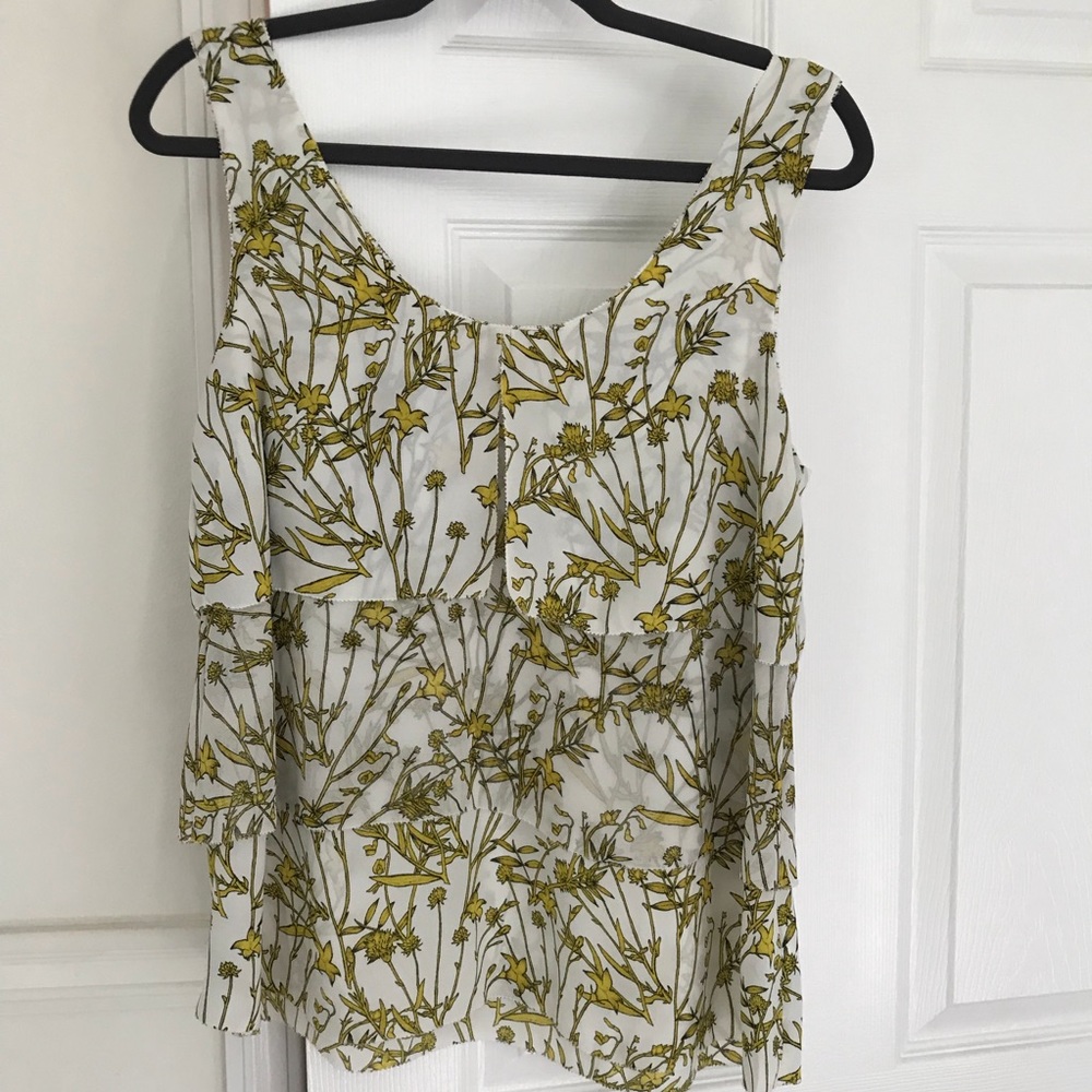 Banana Republic Tiered Tank